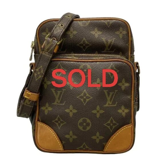 LOUIS VUITTON Amazone Monogram Shoulder Bag Monogram Canvas 504-041625
